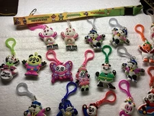 Big Kahuna Pandamonium Collectibles Backpack Hangers Keychain  17  and lanyard.