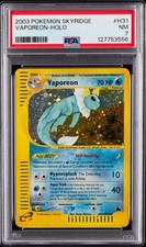 2003 POKEMON SKYRIDGE #H31 VAPOREON-HOLO PSA 7 on eBay