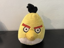 Angry Birds 8  Yellow Chuck Bird Plush Stuffed Toy No Sound Commonwealth 2010