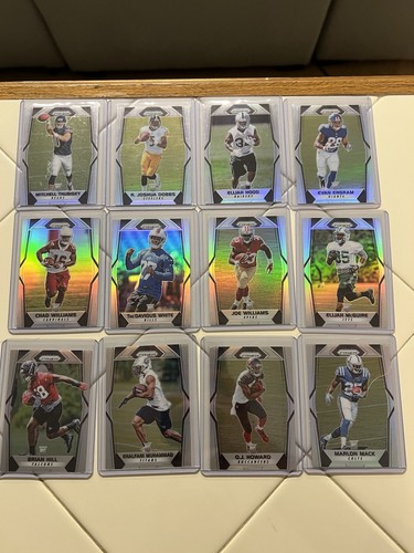 2017 Prizm Football Silver Prizm Lot