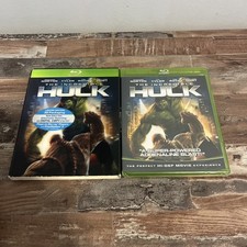 The Incredible Hulk NICE Blu-ray, 2008 Lenticular packaging, Green Case Tim Roth