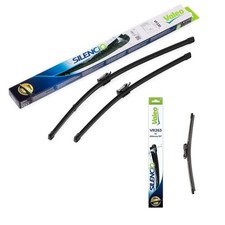 3x VALEO Silencio X.TRM Scheibenwischer Vorne für VW SCIROCCO (137, 138) 250mm