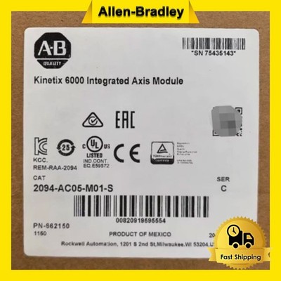 New Factory Sealed AB 2094-AC05-M01-S / C Kinetix 6000 Integrated Axis Module