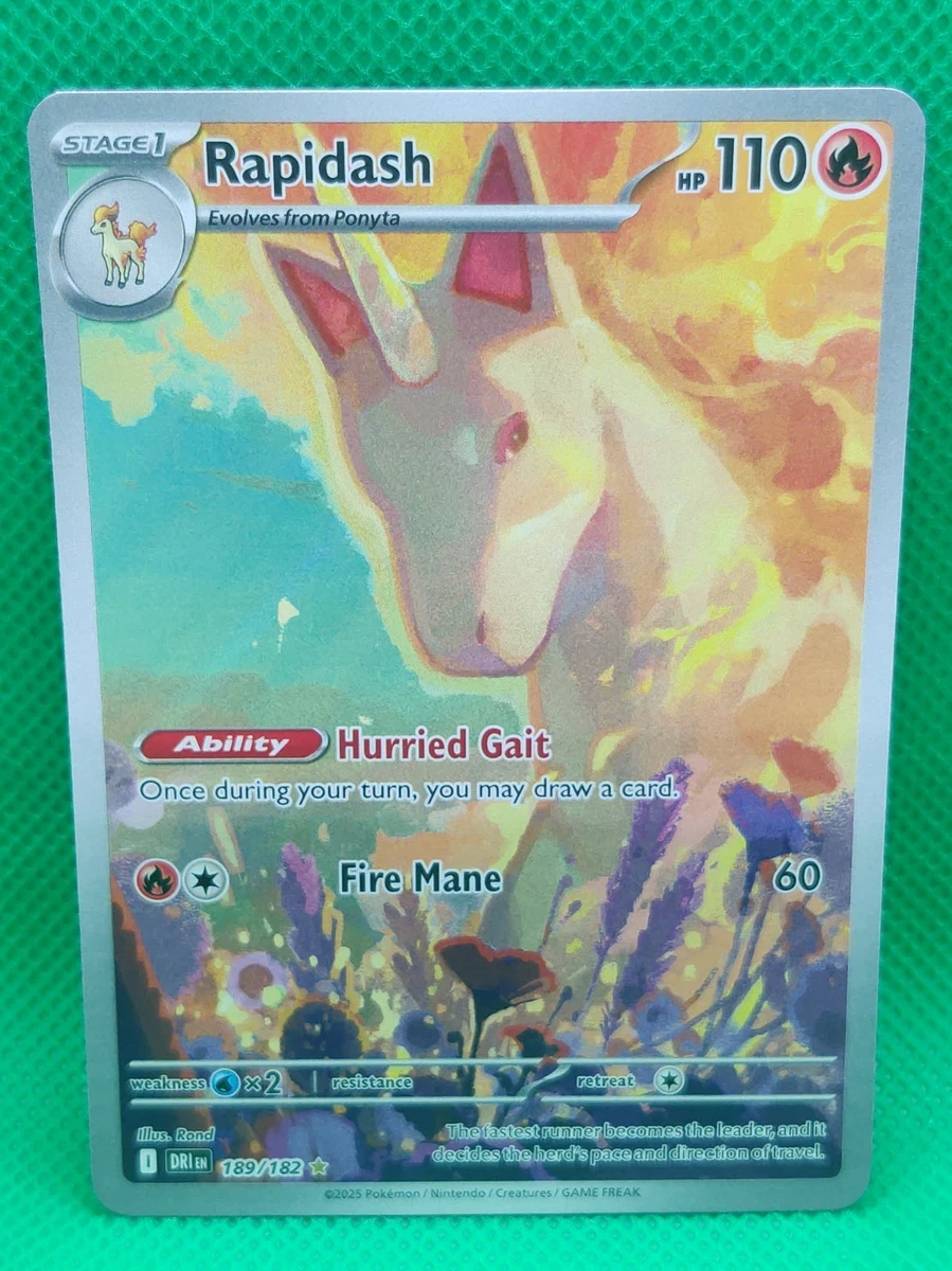 25+ Rapidash 189/182 Sv10: Destined Rivals for sale | Updated Oct 2026