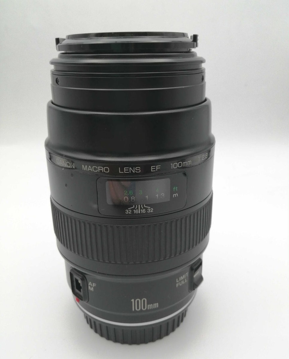 レンズ(単焦点) Canon EF 100mm F2.8 macro Canon Macro EF 100mm 2.8 Single Focus Lens /EF-Mount | eBay
