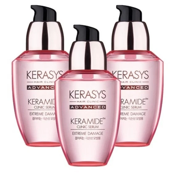 Kerasys Ceramide Extreme Damage Hair Serum 70ml × 3 | K-Beauty Damaged Hair