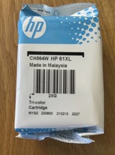 HP 61XL Tri-Color Ink Cartridge Genuine, Sealed