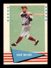 1961 Fleer #87 Hack Wilson   VG/VGEX X3685098
