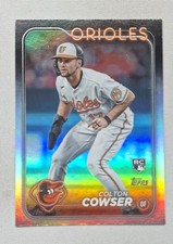 2024 Topps Series 1 - Colton Cowser #257 Rainbow Foil (RC)