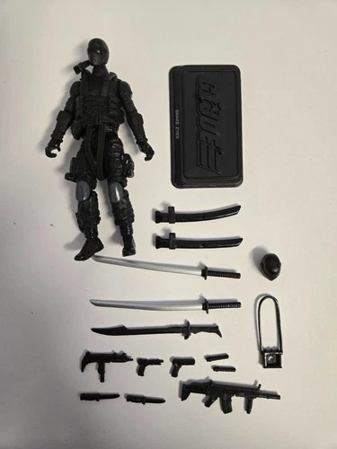 2011 GI JOE POC SNAKE EYES V54 LOOSE COMPLETE FIGURE