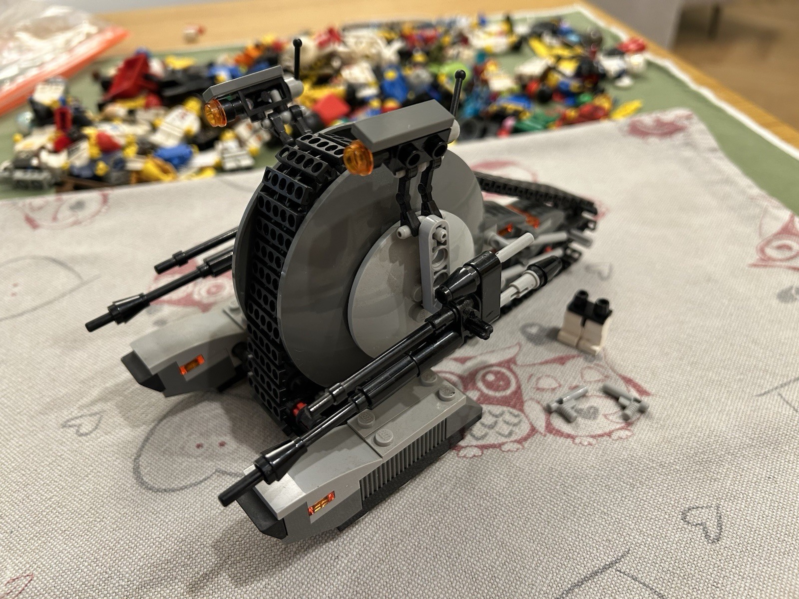 Set Lego Star Wars 75015 Corporate Allianz Tank Droid Incompleto