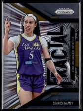 2025 Panini Prizm WNBA #7 Dearica Hamby Fractal