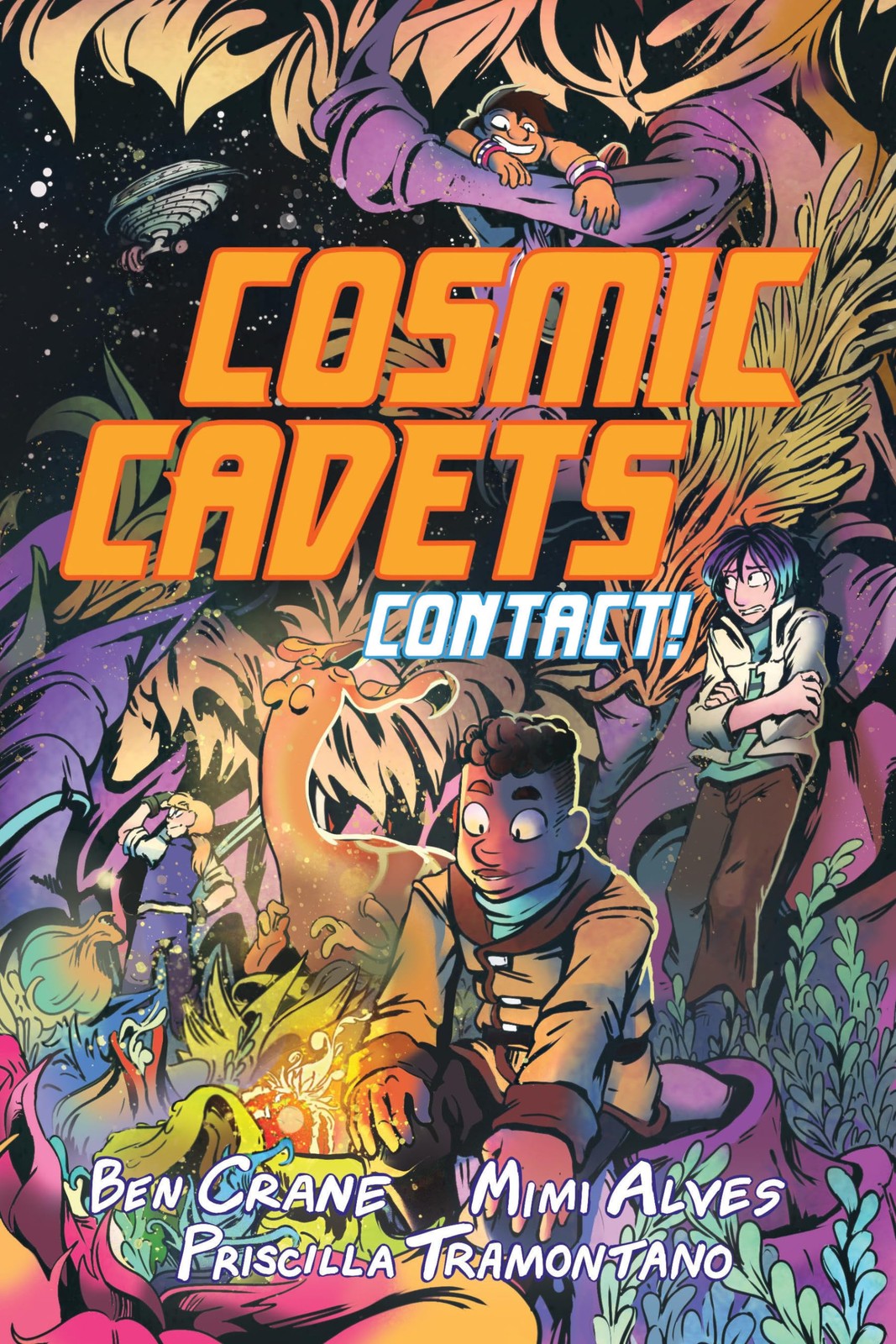Cosmic Cadets (Book One): Contact!. Crane, Alves 9781603095204 Free Shipping**