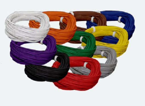 ESU 51948 10 Metres Brown Wire 0.5mm Spares DCC Digital