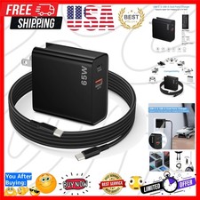 PD 65W USB C Fast Charger for DJI Neo, Air 3S, Mini 4K, 2 SE, Avata 2, Mavic ...