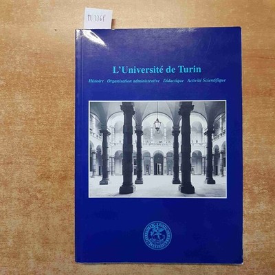 L'UNIVERSITE' DE TURIN - BARCIA DELOGU Universität der Studien Turin 1998
