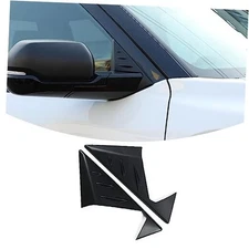Car Rearview Mirror Side Triangular Spoiler Trim Fit Toyot@a Matte Black