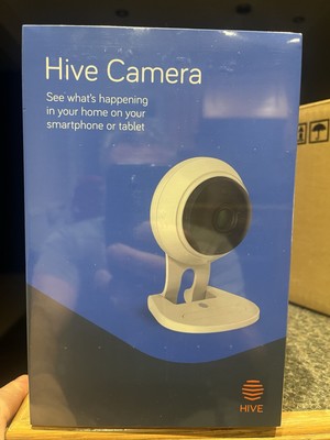 Hive Indoor Security Camera White Same Day Dispatch Brand New In