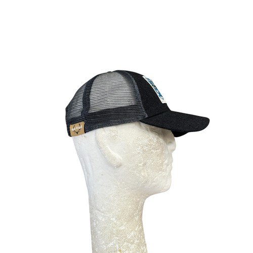 Abby Paffrath Ski Gondola Lift Patch Black Trucker Mesh Snapback Hat - Picture 5 of 9