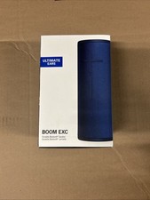New SEALED Ultimate Ears BOOM EXC Portable Waterproof Bluetooth Speaker BLUE