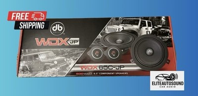 DB DRIVE WDX65C-JP : 6.5'' Jeep Component Loudspeakers (1 Pair) BRAND NEW