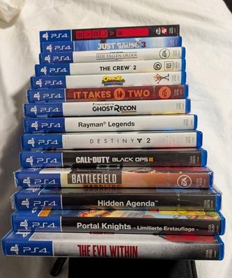 Ps4 Spiele-Paket 14 Titel -Sony  Playstation 4 Spiele Games Paket Sammlung!!!