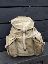 Vintage Brown Best B.B Snowdon Rucksack- 1950s