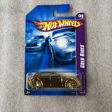2007 Hot Wheels Gold Rides 4/4 Unobtainium 1 / New On Card B222
