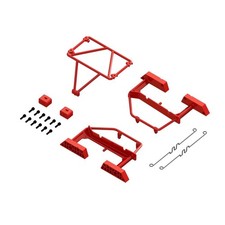 Arrma Set gabbia rollbar rossa - ARA320820