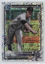 2021 Bowman Draft Chrome Sparkle Refractor McCade Brown #BDC-59 0z8v