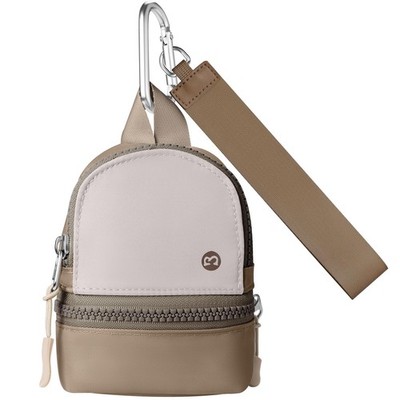 Mini Backpack Keychain Wristlet Pouch Small Change Coin Purse Cute Zipper Wal...