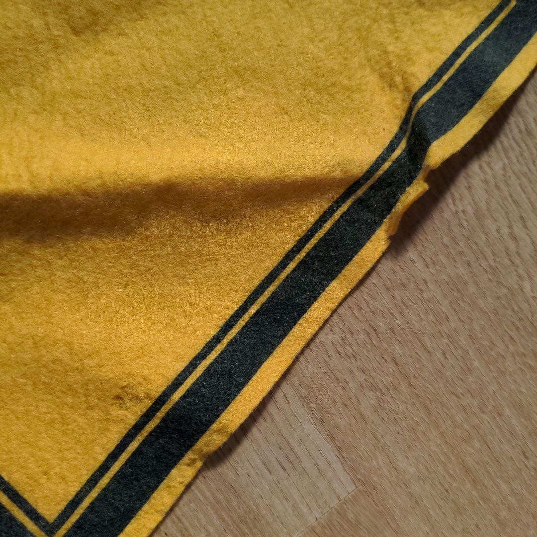 スヌーピー ペナント Banner チャーリー・ブラウン Vintage Charlie Brown Lucy Peanuts Yellow Felt Pennant