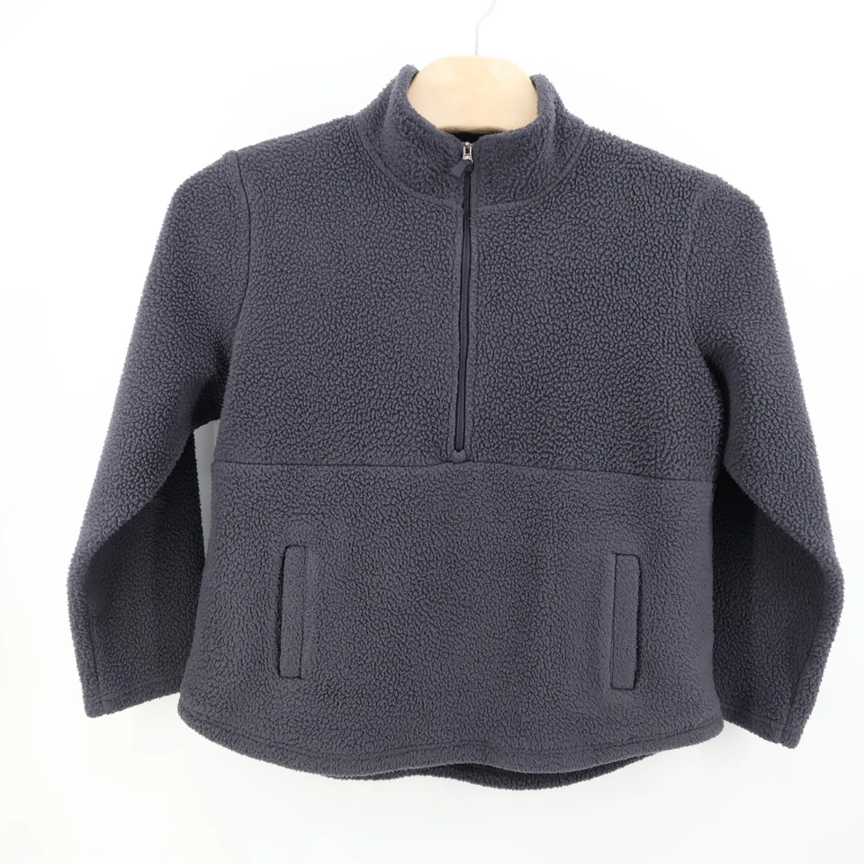 Top Pullover Free Fly Fleece Sherpa Media Cremallera Mezcla Bambú Gris XL Exterior Foto 2 de 4