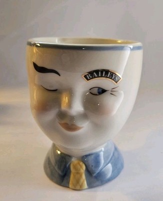 BAILEYS IRISH CREAM Mr. WINK YUM MUG w/YELLOW TIE~LIMITED EDITION 1997 Vintage 