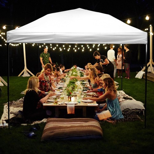 Canopy Replacement Top,10x10ft Pop Up Canopy Tent Cover Outdoor Garden Patio ... - Picture 6 of 7