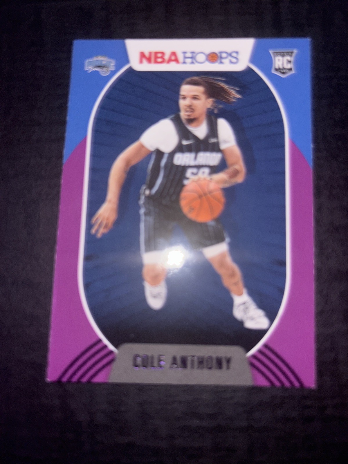 2020-21 Panini NBA Hoops - Cole Anthony #234 Purple (RC)