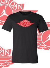 Men's Basketball WINGS MJ Sports T-Shirt Tee Fast Ship 