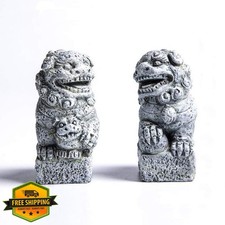 Smoothedo-Pets Fish Tank Lion Statue Pair