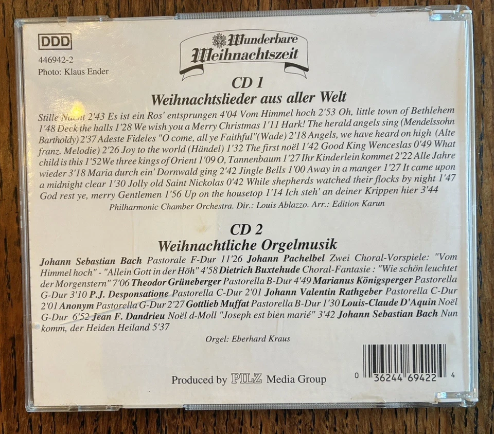 Wunderbare Weihnachtszeit 2 CD 1989 ... aus aller Welt - Bild 2 von 4