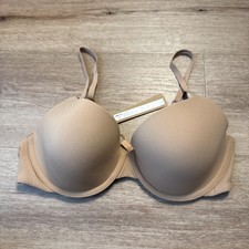 SKIMS FITS EVERYBODY T SHIRT BRA OCHRE 36B