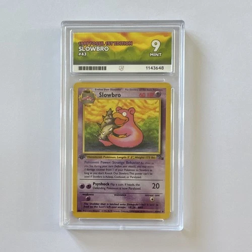 Slowbro 43/62 Fossil 1st Edition ENG 1999 ACE 9