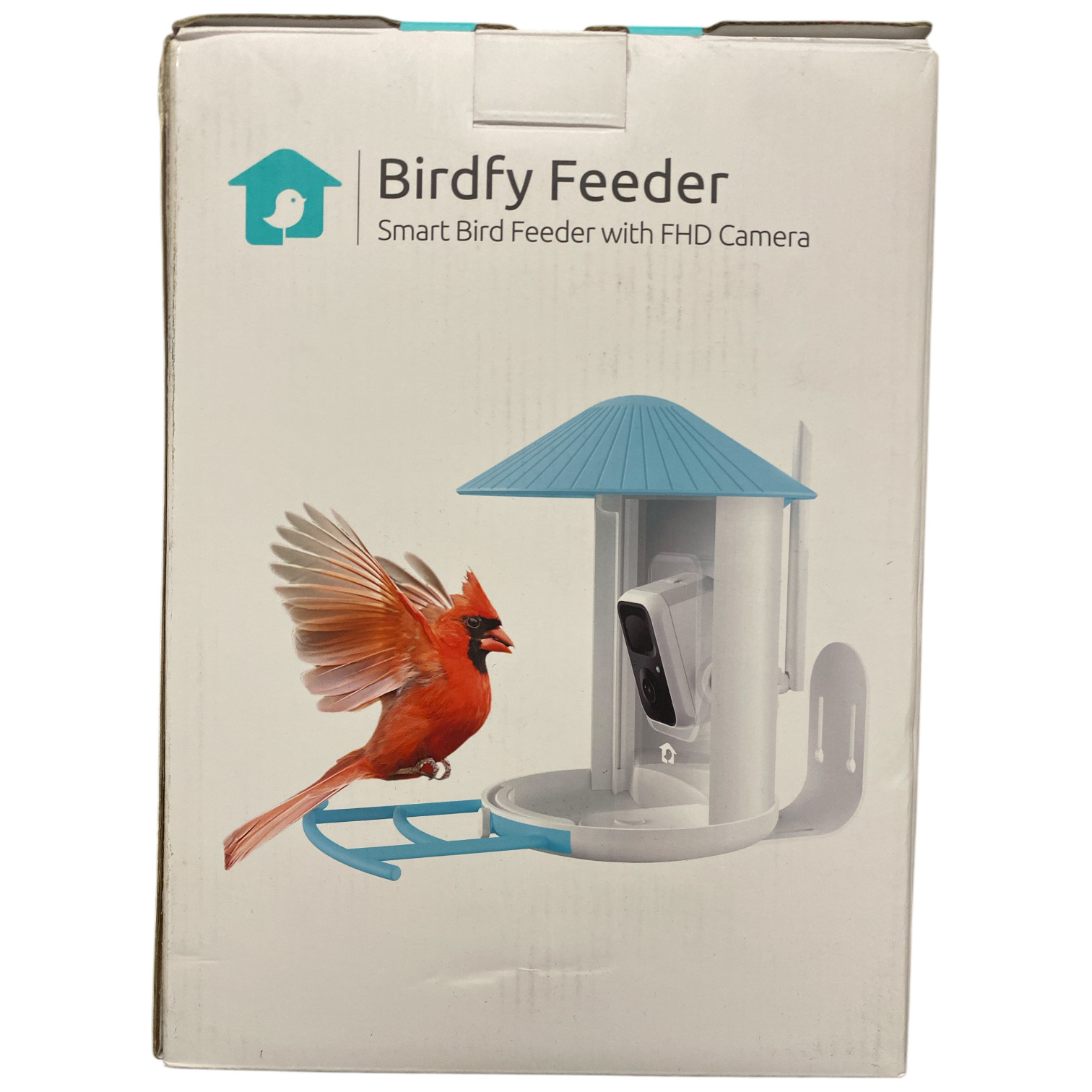 Стандартная умная кормушка для птиц Birdfy с солнечной панелью и ночным видением NI-8102 17590₽
