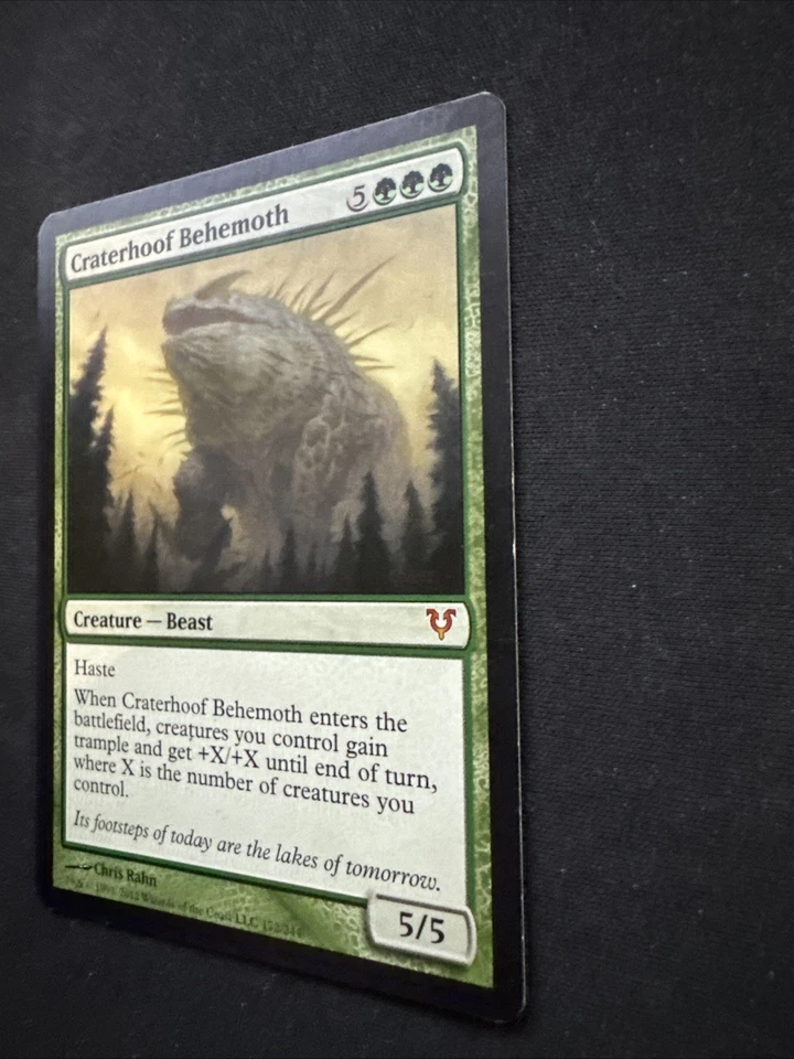 Craterhoof Behemoth Avacyn Restored Regular - Image 3 of 4