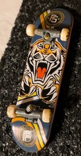 Tech Deck Finesse FS Leaping Tiger Fingerboard Skateboard Toy Gift