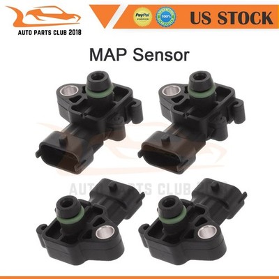 2 Pair Manifold Air MAP Pressure Sensor Fits 2007-2007 Dodge Sprinter 2500