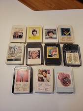 Lot Of 11 Vintage 8 Track Tapes - Dolly CHER Anne Murray TOM JONES The Candymen