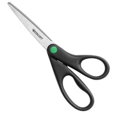 Westcott ACM41418 Kleenearth Scissors 8" Black Stainless Steel