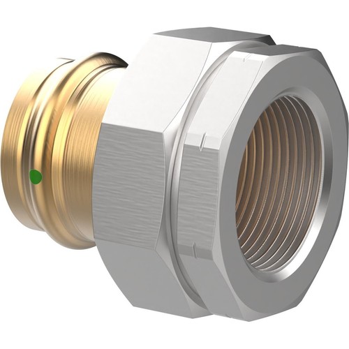 Viega 79175 ProPress Dielectric Union Press x FPT 1-1/2 in Bronze