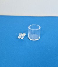 KITCHEN LITTLES Very Rare GLASS WITH ICE CUBES DRINK REFRIGERATOR BARBIE FOOD