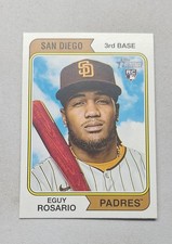 2023 Topps Heritage - Eguy Rosario #61 (RC)